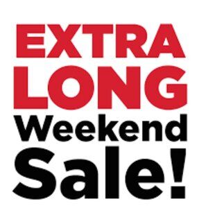HUGE WEEKEND SALE STARTS NOW! LOWEST PRICES OF THE SEASON!!